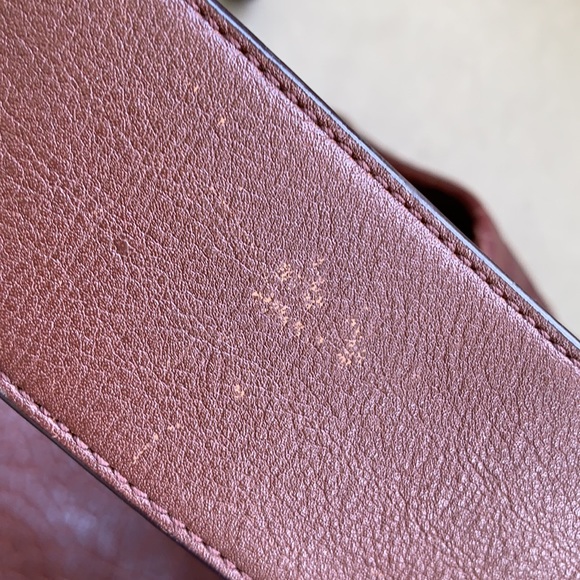 Coach Mocha Leather Shoulder Bag - Picture 14 of 16